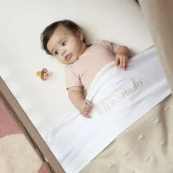 Meyco Baby Uni Hoeslaken Ledikant - 60 x 120 cm - Jersey - Nature
