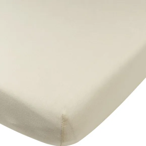 Meyco Baby Uni Hoeslaken Ledikant - 60 x 120 cm - Jersey - Nature