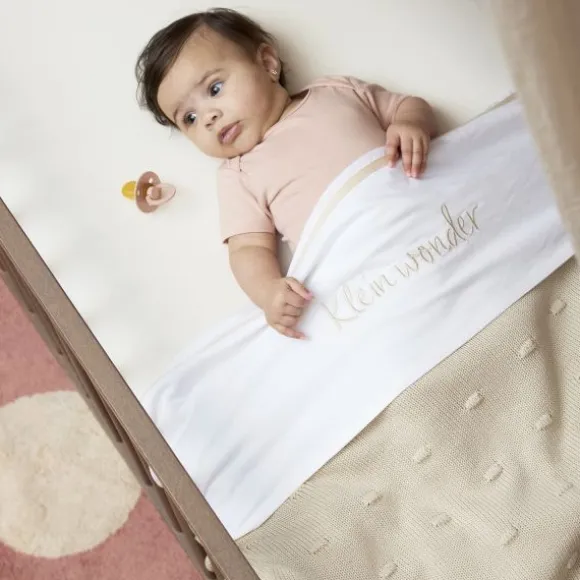 Meyco Baby Uni Hoeslaken Ledikant - 2 Stuks - 60 x 120 cm - Jersey - Nature