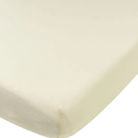 Meyco Baby Uni Hoeslaken Wieg - 40 x 80/90 cm - Jersey - Nature