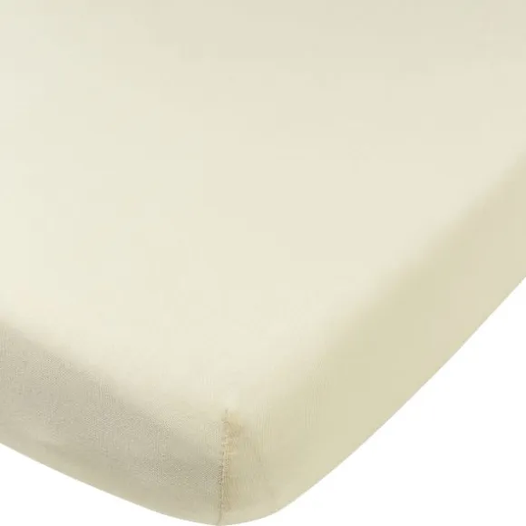 Meyco Baby Uni Hoeslaken Juniorbed - 70 x 140 cm - Jersey - Soft Sand