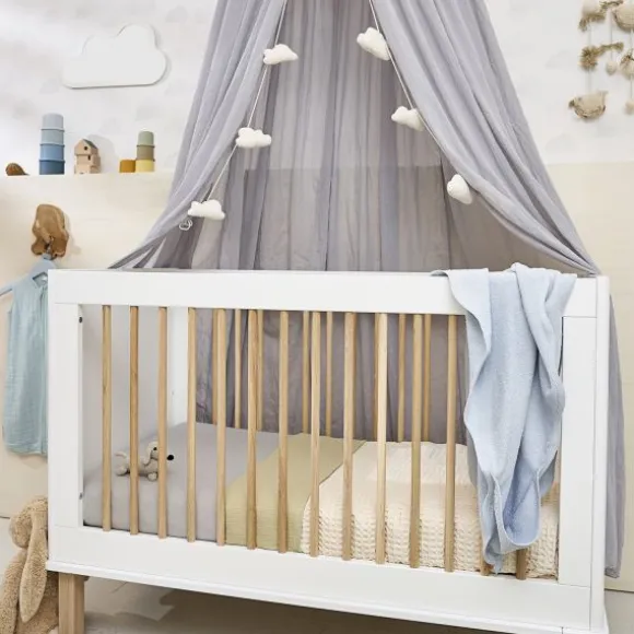 Meyco Baby Uni Wieglaken - Pre-Washed Hydrofiel - 75 x 100 cm - Soft Olive