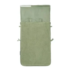 Meyco Baby Voetenzak - 40 x 82 cm Teddy - Olive Green