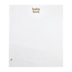 Meyco Baby Wieglaken Baby Love Sand Melange 75 x 100 cm
