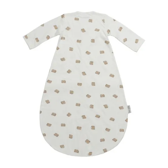 Meyco Bear Slaapzak Met Vaste Mouw Rond – 70 cm – Jersey – Sand