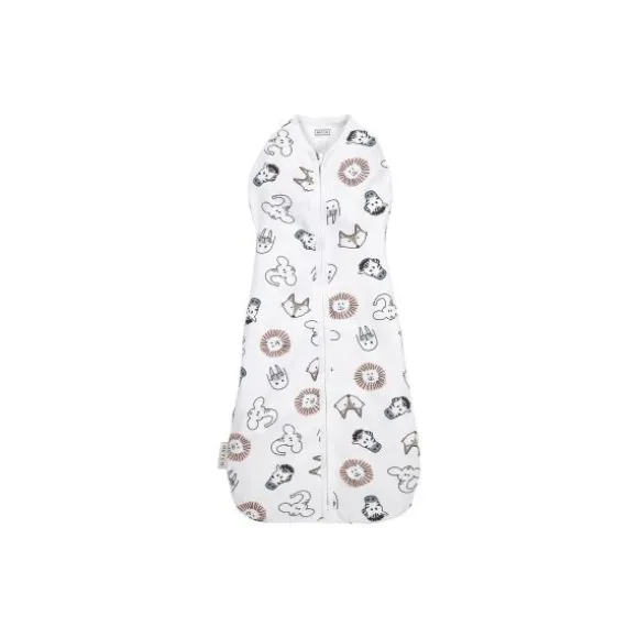 Meyco Cocoon Inbakerslaapzak Animal 70 cm