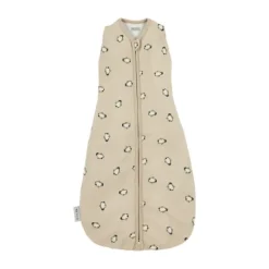 Meyco Cocoon Inbakerslaapzak - 70 cm - Penguin - Soft Sand