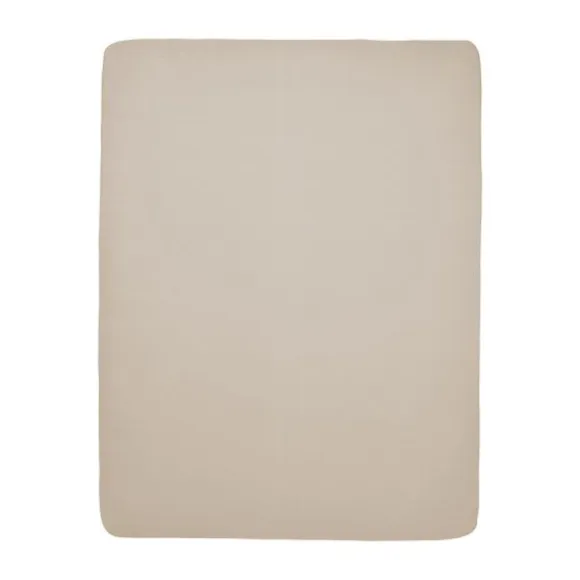 Meyco Hoeslaken Boxmatras Jersey Sand 75 x 95 cm