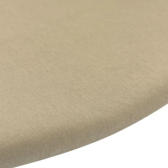 Meyco Hoeslaken Boxmatras Jersey Rond Taupe 90/95 cm