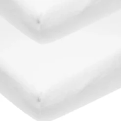 Meyco Hoeslaken Co-Sleeper Jersey Wit 50 x 90 cm (2-Pack)