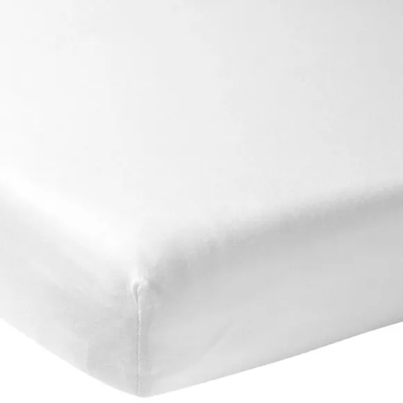 Meyco Hoeslaken Co-Sleeper Jersey Wit 50 x 90 cm (2-Pack)