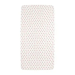 Meyco Hoeslaken Print - 70 x 140/150 cm - Jersey - Mini Panther Soft Pink