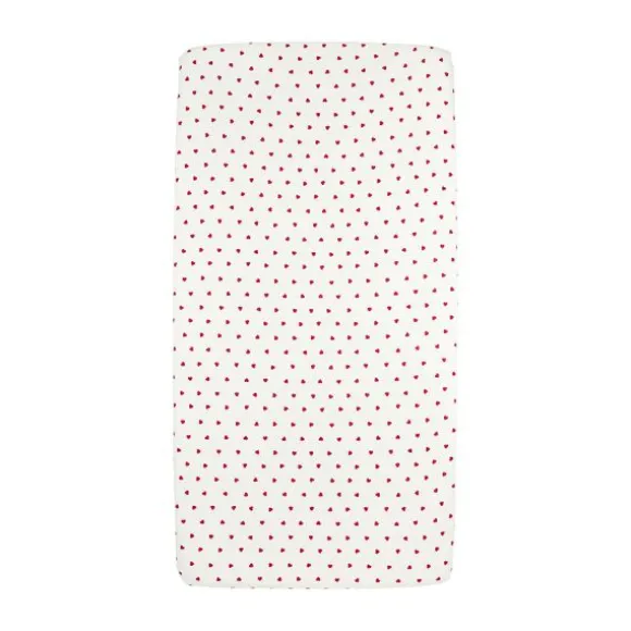 Meyco Hoeslaken Print - 70 x 140/150 cm - Jersey - Mini Panther Soft Pink