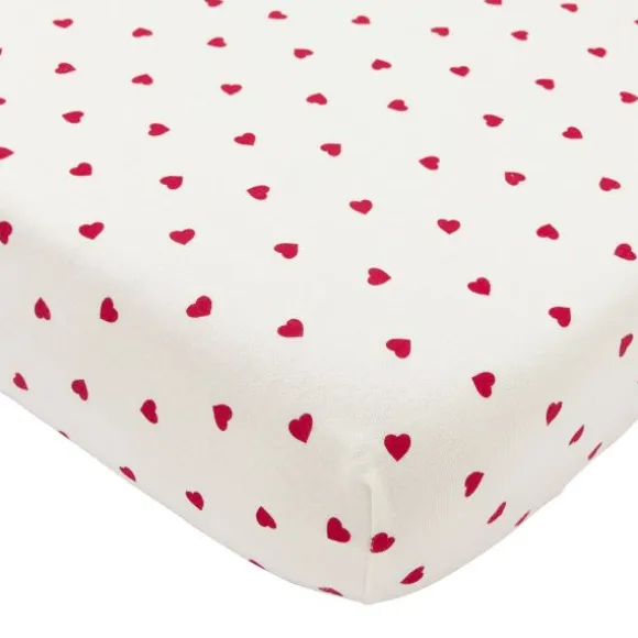Meyco Hoeslaken Print - 70 x 140/150 cm - Jersey - Mini Panther Soft Pink