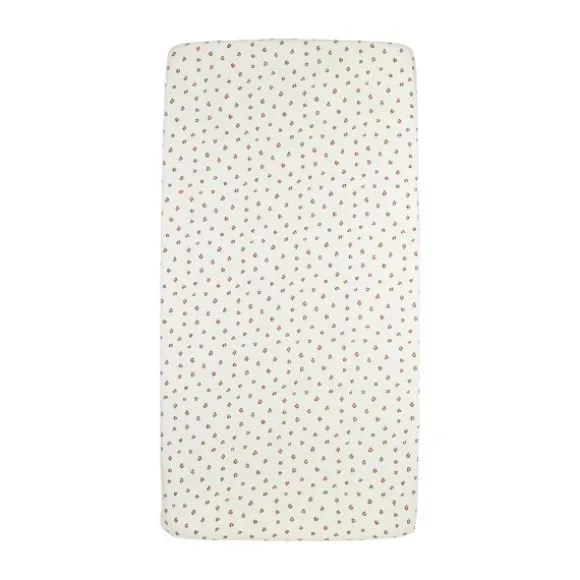 Meyco Hoeslaken Print - 70 x 140/150 cm - Jersey - Mini Panther Soft Pink
