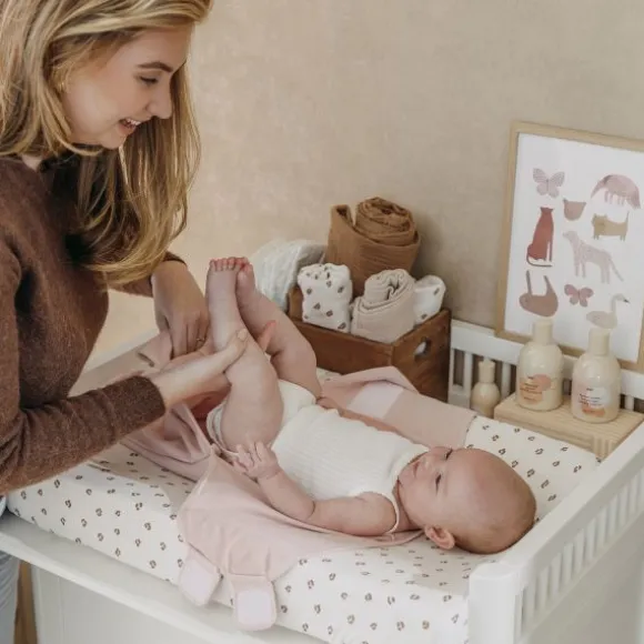 Meyco Inbakerdoek - 2 Stuks - 0-3 Maanden - Forest Animals Sand