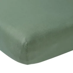 Meyco Juniorhoeslaken Jersey Stone Green 70 x 140/150 cm