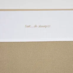 Meyco Ledikantdeken Knit Basic Sand Melange 100x150cm