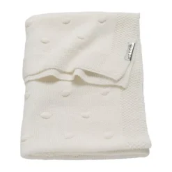 Meyco Ledikantdeken Knots Offwhite 100 x 150 cm