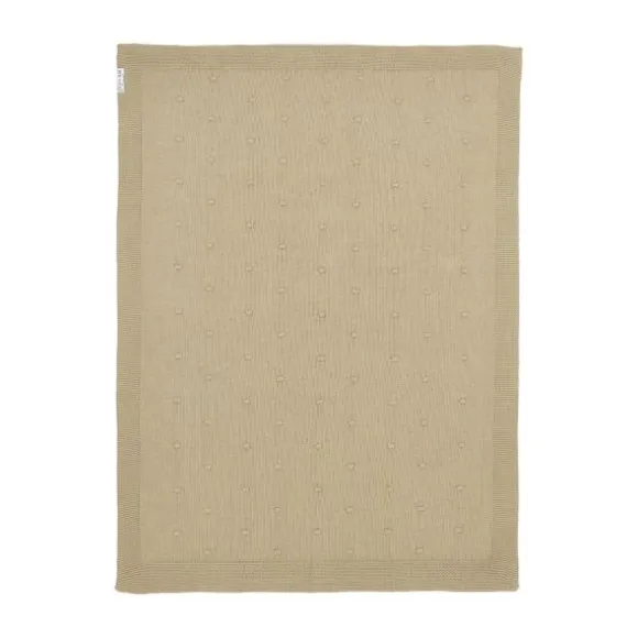 Meyco Ledikantdeken Mini Knots Forest Green 100x150cm
