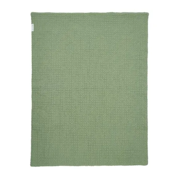 Meyco Ledikantdeken Wafel Teddy Greige 100 x 150 cm