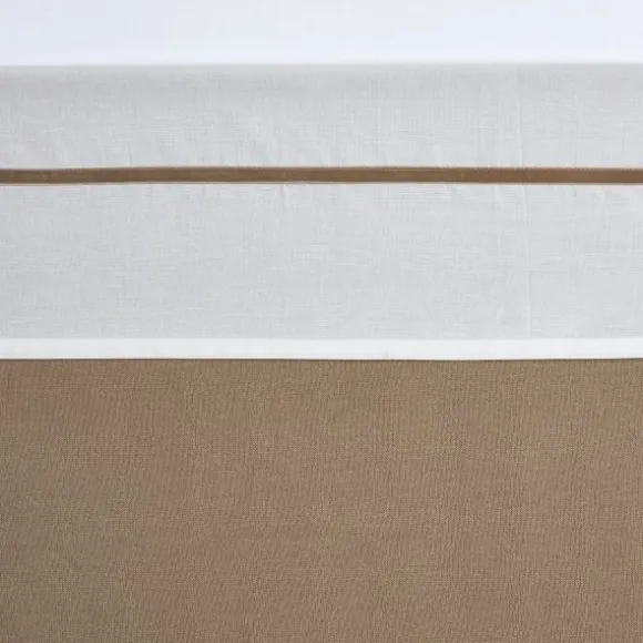 Meyco Ledikantlaken Bies Taupe 100 x 150 cm