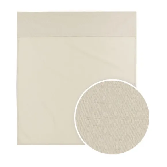 Meyco Ledikantlaken Plume Offwhite 100 x 150 cm