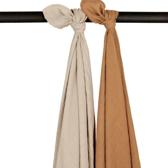 Meyco Multidoek Hydrofiel Pre-Washed Uni Offwhite/Sand/Toffee 70 x 70 cm 3-Pack