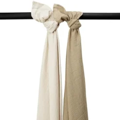 Meyco Multidoek Hydrofiel Pre-Washed Uni Offwhite/Sand/Toffee 70 x 70 cm 3-Pack
