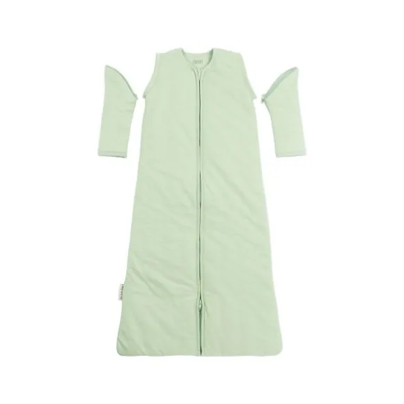 Meyco Slaapzak Winter Slub Soft Green 90 cm