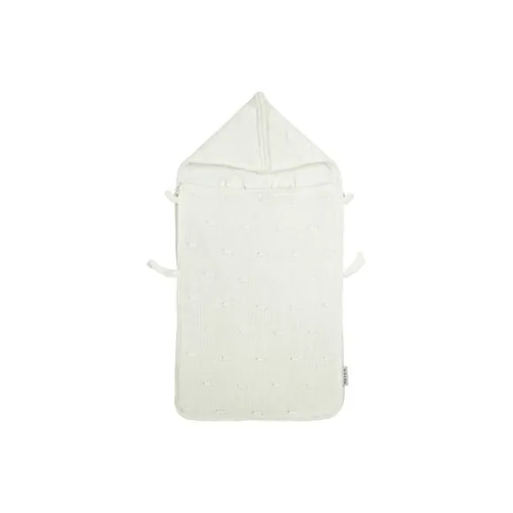 Meyco Voetenzak Knots Offwhite