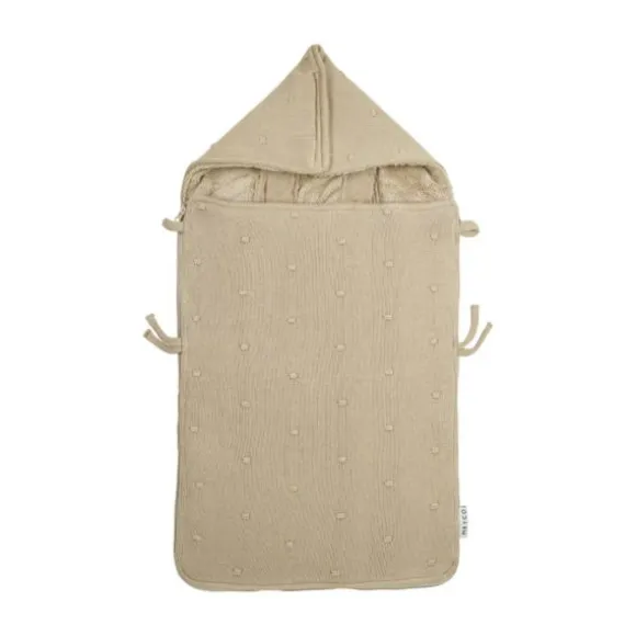 Meyco Voetenzak Mini Knots Sand