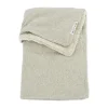 Meyco Wiegdeken Knit Basic Sand Melange Teddy 75x100cm