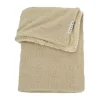 Meyco Wiegdeken Mini Knots Soft Pink Teddy 75x100cm