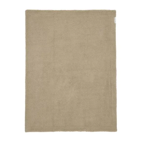 Meyco Wiegdeken Wafel Teddy Sand 75 x 100 cm