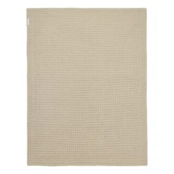 Meyco Wiegdeken Wafel Teddy Greige 75 x 100 cm