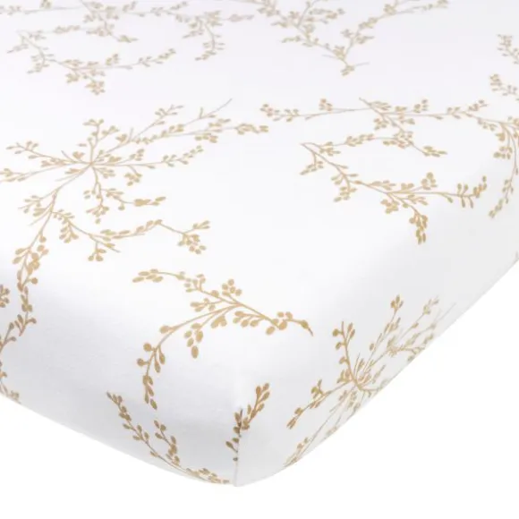 Meyco Wieghoeslaken Jersey Branches Sand 40 x 80/90 cm