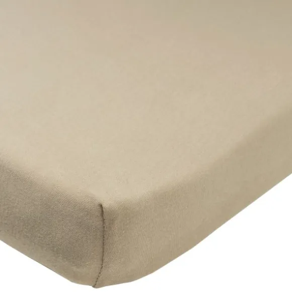 Meyco Wieghoeslaken Jersey Branches Sand 40 x 80/90 cm