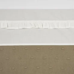 Meyco Wieglaken Bies Grijs 75 x 100 cm