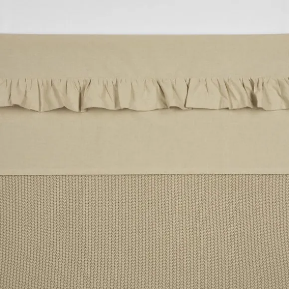 Meyco Wieglaken Bies Grijs 75 x 100 cm