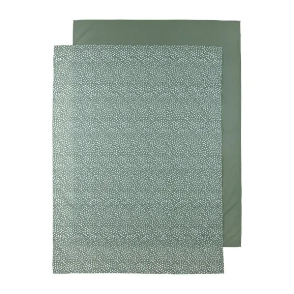 Meyco Wieglaken Love You Forest Green 75 x 100 cm