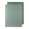 Meyco Wieglaken 2-Pack Cheetah/Uni Forest Green 75 x 100 cm