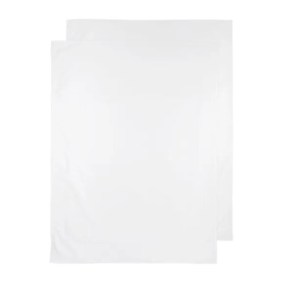 Meyco Wieglaken 2-Pack Uni Wit 75 x 100 cm