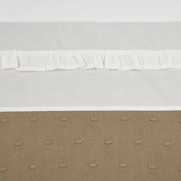 Meyco Wieglaken Ruffle Offwhite 75 x 100 cm