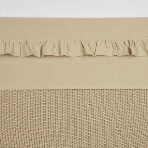 Meyco Wieglaken Ruffle Offwhite 75 x 100 cm