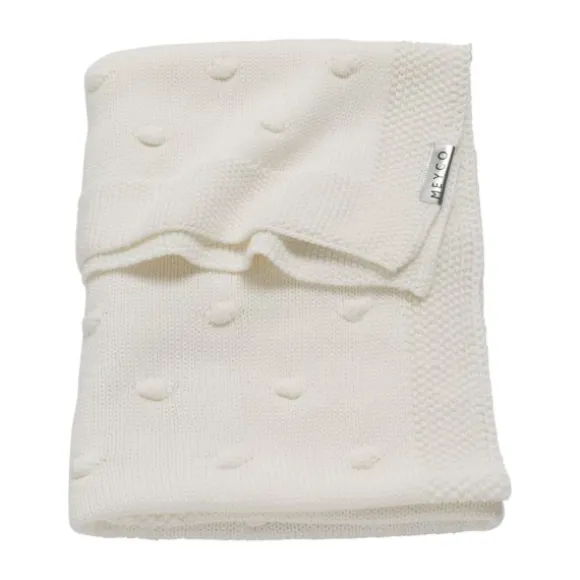 Meyco Wieglaken Ruffle Offwhite 75 x 100 cm
