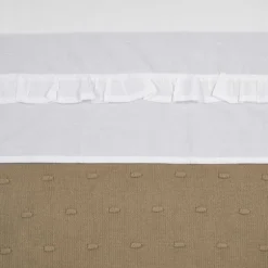 Meyco Wieglaken Ruffle Offwhite 75 x 100 cm