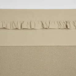 Meyco Wieglaken Ruffle Offwhite 75 x 100 cm