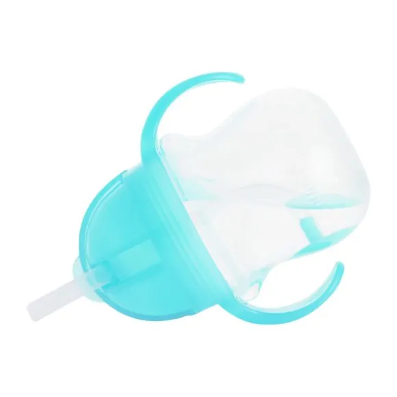 Munchkin Click Lock Tip & Sip Straw Beker - Blue