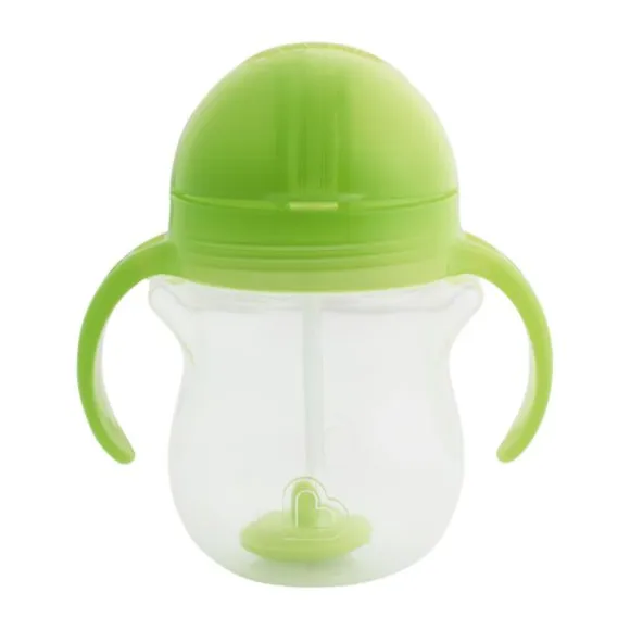 Munchkin Click Lock Tip & Sip Straw Beker - Blue